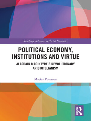 cover image of Political Economy, Institutions and Virtue